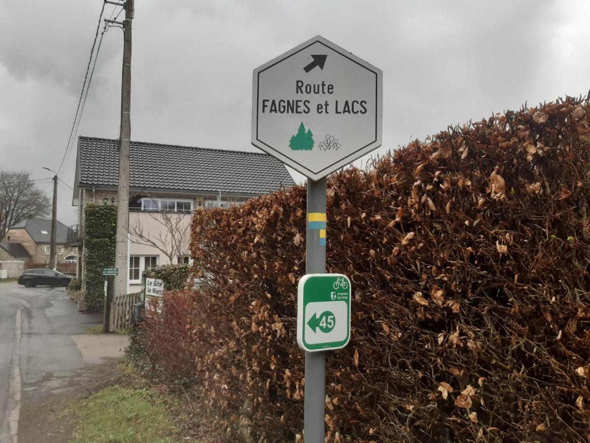 La Cachette Du Menuisier Bed & Breakfast Waimes Bagian luar foto